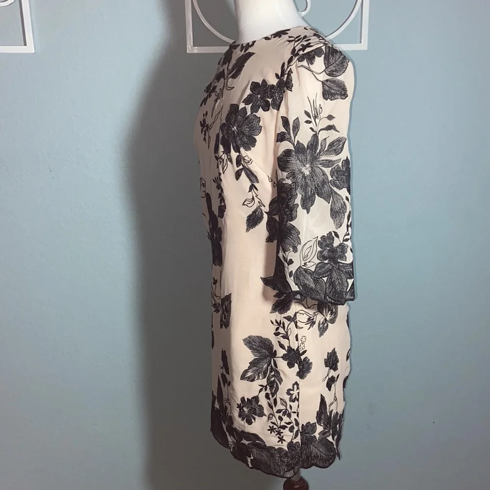 Like new Dress the Population Paige Embroidered Shift Dress - Picture 10 of 16